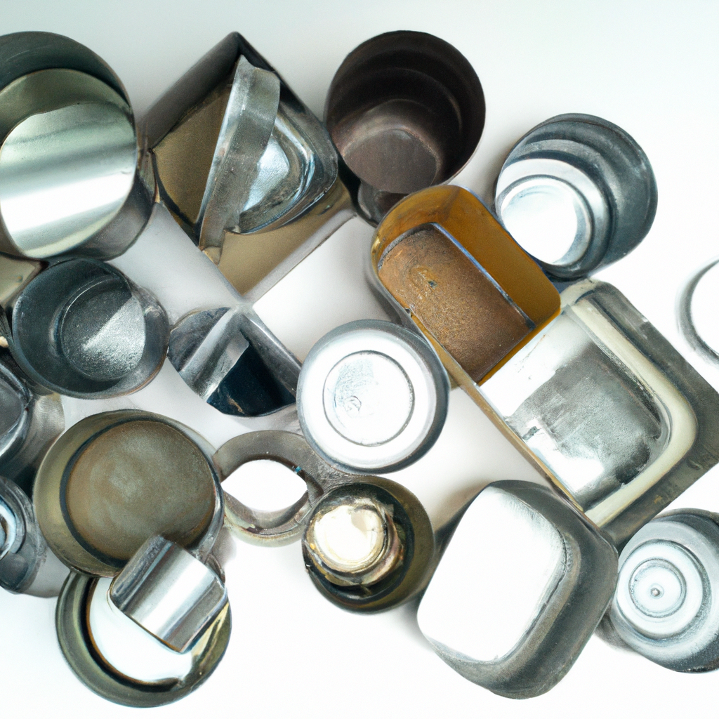 Moderní recyklační centrum s různými druhy odpadu